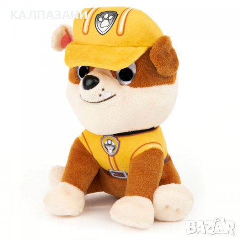 PAW PATROL Плюшено кученце RUBBLE 15см. 6058440