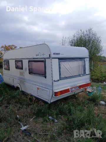Продавам каравана Хоби Престиж 94г., снимка 5 - Каравани и кемпери - 52085652