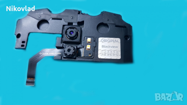 Рамка с основна камера и светкавица Blackview BV6800 Pro, снимка 1 - Резервни части за телефони - 36276770