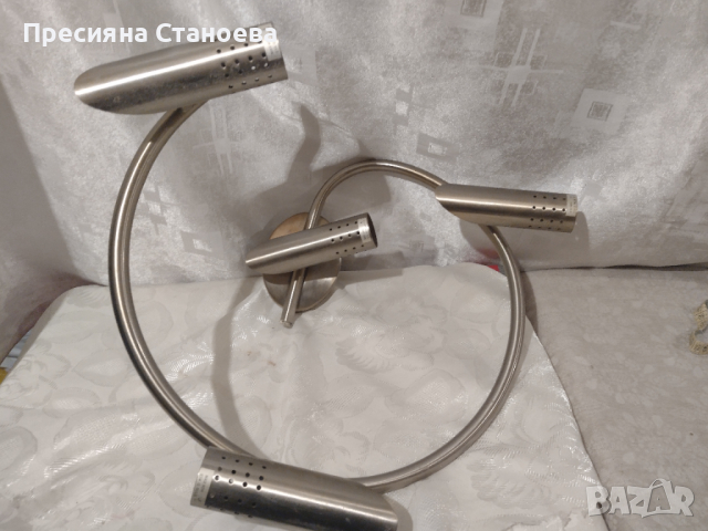 Две осветителни тела в цвят злато , снимка 10 - Лампи за таван - 36261377