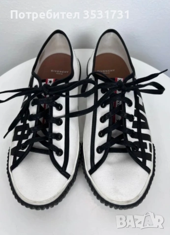 Givenchy гуменки от плат размер 37,5 - ново, снимка 2 - Кецове - 53377289