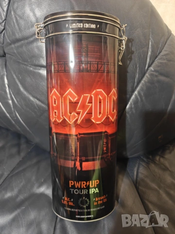 AC/DC PWR UP Tour IPA Metal Box, снимка 2 - Китари - 53378683