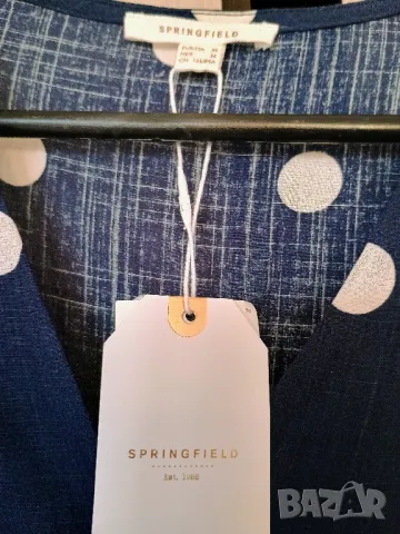 Модна лятна дамска блуза размер М, снимка 2 - Блузи с дълъг ръкав и пуловери - 49318512