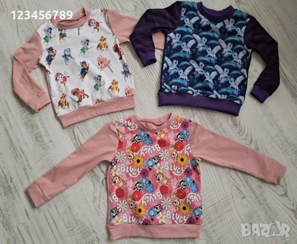 Нови блузи с герои за момиче