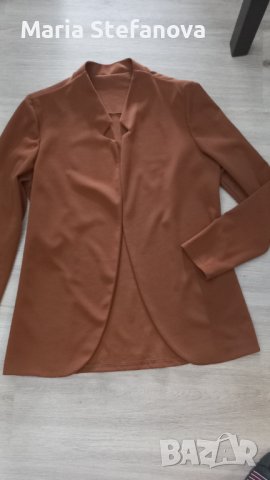 Кафяво сако , снимка 2 - Сака - 41871589