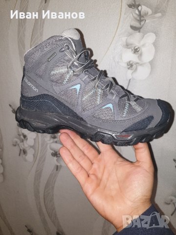 туристически обувки  Salomon CAGUARI MID GTX  номер 37,5-38 , снимка 8 - Други - 35026234