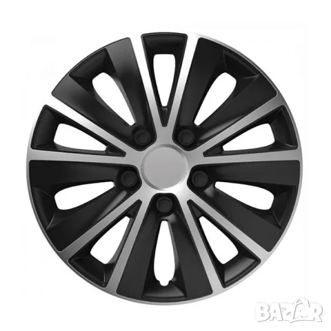 Тасове за джанти 13'' Versaco Rapid Silver / Black