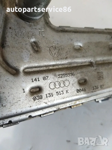 Охладител за EGR клапан за Jeep Patriot 2.0 Crdi (2008) 03G131513K, снимка 3 - Части - 53534846