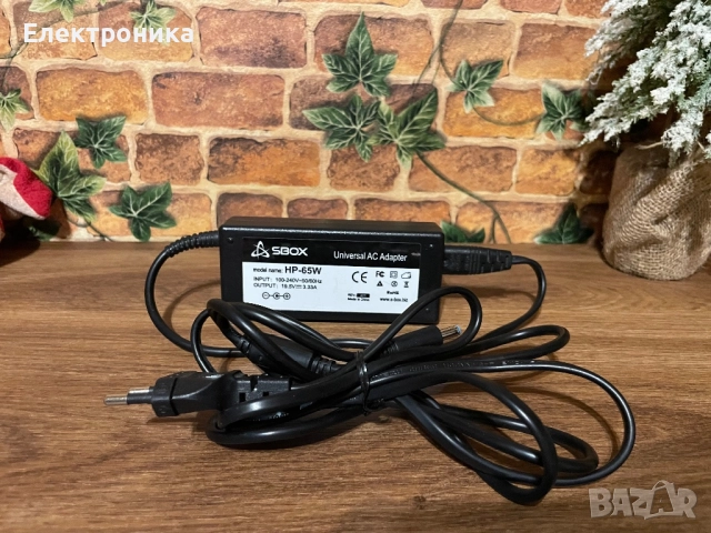 Hp Sbox 19v 3.33a 65w, снимка 2 - Лаптоп аксесоари - 52377373