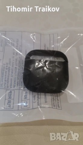 Силиконов чисто нов калъф за слушалки airpods 4 