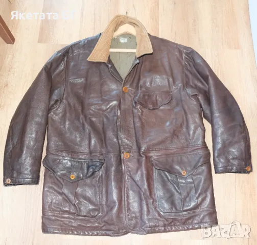 SS88 Vintage CP Company 1988 оригинално кожено яке, размер 54