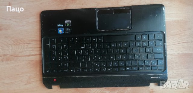 HP dv6/горен безел с клавиатура, снимка 10 - Части за лаптопи - 41456242