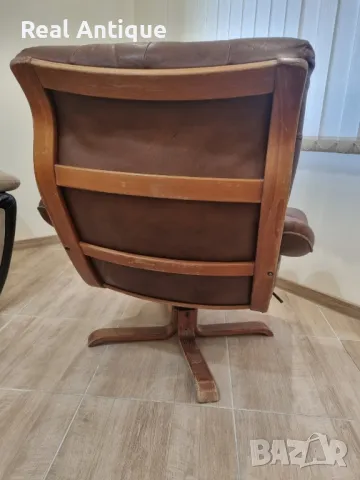 Страхотно стилна шведска кресло , снимка 6 - Антикварни и старинни предмети - 48911852