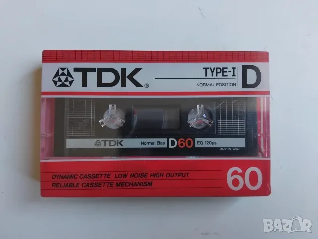 TDK D60 - Нова неразопакована аудио касета