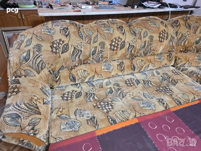 Ъглов диван разтегателен + ракла – само 100 лв! 🔥, снимка 6 - Дивани и мека мебел - 53838495