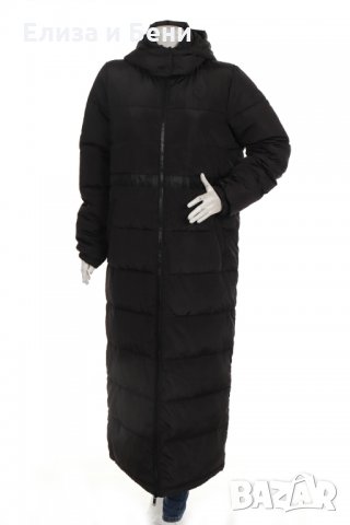 Дълго зимно яке пухенка с качулка Noisy May, снимка 1