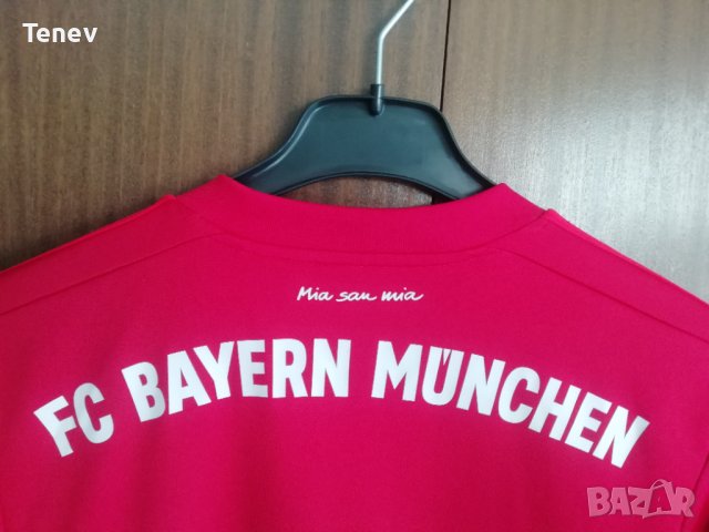 Bayern Munich Adidas оригинална футболна тениска фланелка Байерн Мюнхен Адидас Екип , снимка 4 - Тениски - 41557032