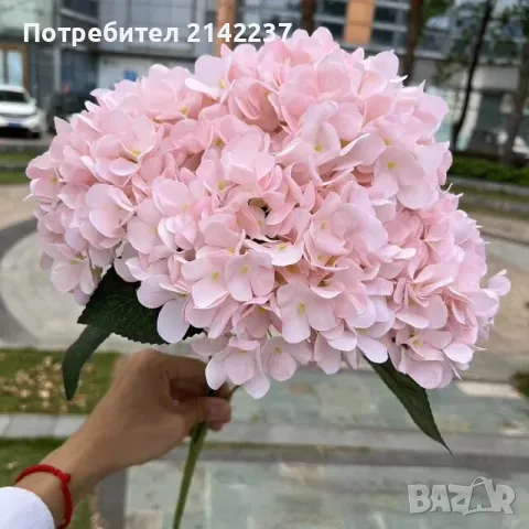 Изкуствени цветя ХОРТЕНЗИИ в различни цветове, снимка 8 - Изкуствени цветя - 47466790