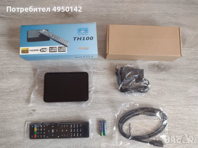 чисто нов Tv box TH100