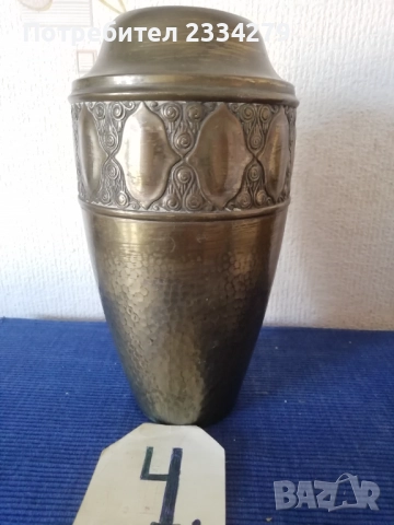 Стари вази различни изработки от различни години и майстори, снимка 4 - Вази - 52556313