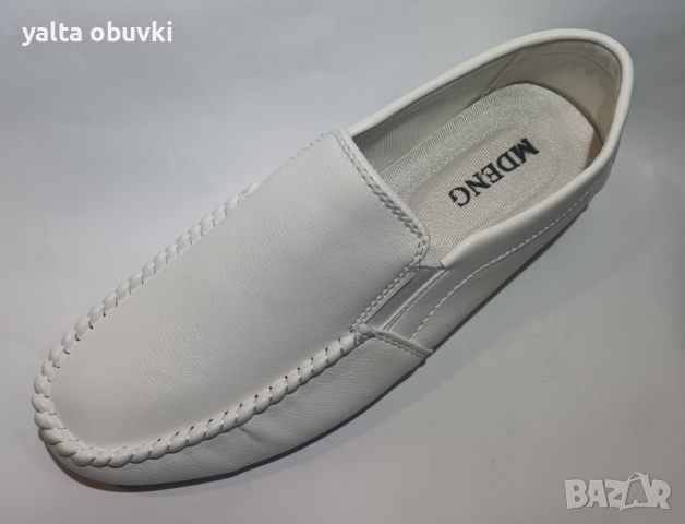 Мъжки мокасини MDENG 1070, снимка 4 - Мокасини - 44836120