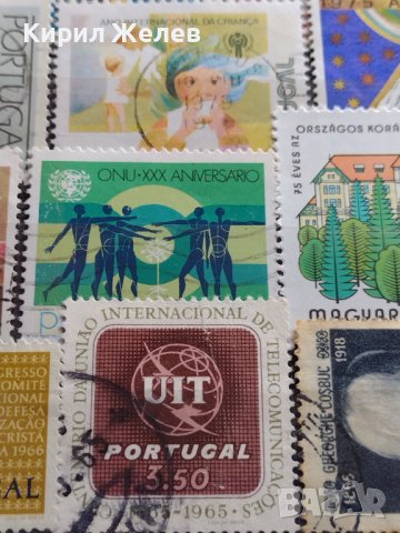 Пощенски марки стари редки смесени от цял свят ЧЕХОСЛОВАКИЯ, ПОРТУГАЛИЯ, УРУГВАЙ 22618, снимка 11 - Филателия - 40330591