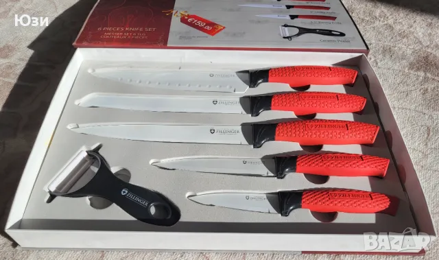 Комплект ножове ZILLINGER ZL-780, снимка 4 - Прибори за хранене, готвене и сервиране - 48505493