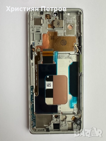 LCD дисплей + тъч + рамка за LG Velvet / LG G9 ThinQ - 100% Оригинал !!!, снимка 2 - Резервни части за телефони - 52125906