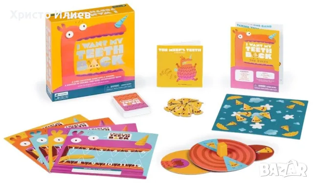 Настолна игра I Want My Teeth Back Парти игра с карти  Exploding Kittens, снимка 2 - Образователни игри - 55785808