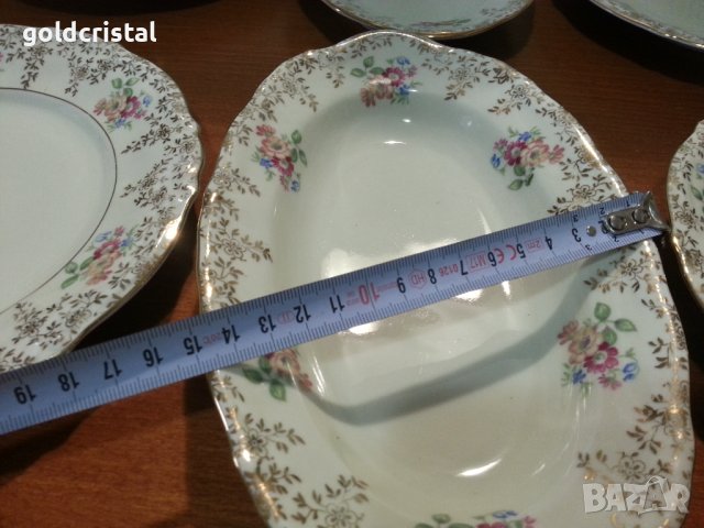 Стар немски порцелан чинии, снимка 7 - Антикварни и старинни предмети - 44465768
