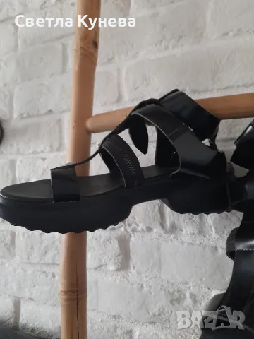 Дамски сандали естествена кожа на марката Amulet , снимка 4 - Маратонки - 50136195