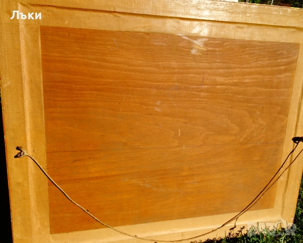 Стара маслена картина Елен,Сърни,победител,подпис. , снимка 8 - Картини - 52159380