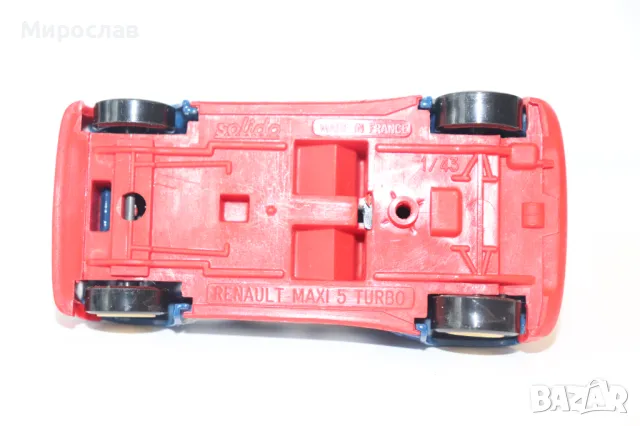 SOLIDO 1/43 RENAULT 5 TURBO  МОДЕЛ КОЛИЧКА , снимка 6 - Колекции - 49168635