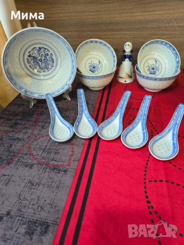 Китайски порцеланов сервиз, снимка 2 - Сервизи - 51782056