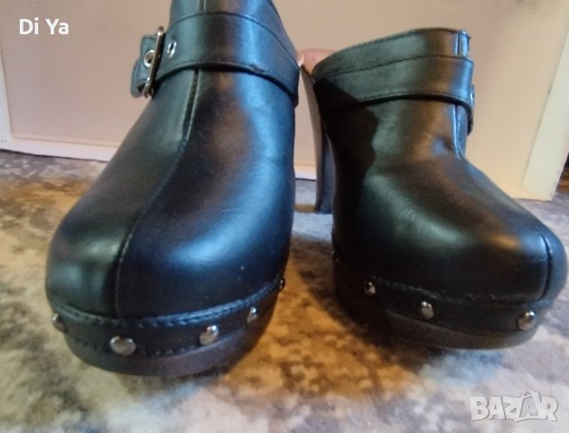 Ново винтидж/ vintage сабо , снимка 2 - Дамски обувки на ток - 41443722