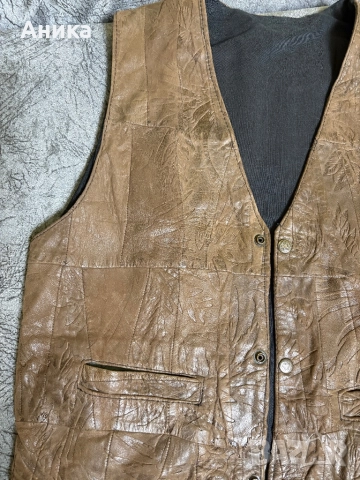 Елек от естествена кожа, снимка 3 - Други - 52022371