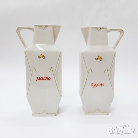 Стари порцеланови кани за олио и оцет(13.2)