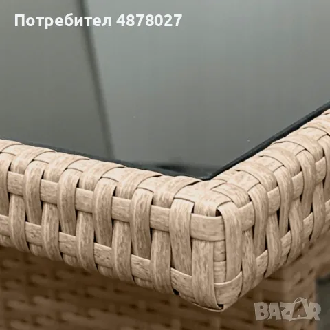 Комплект градински мебели от техноратан - перфектен кът за релакс, снимка 6 - Градински мебели, декорация  - 56008416
