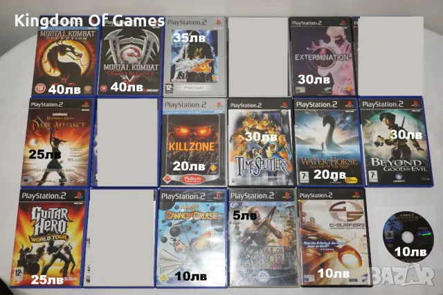 Игри за PS2 Mortal Kombat Deception/Tekken 4/Extermination/Baldur's Gate/Killzone, снимка 1 - Игри за PlayStation - 46901204