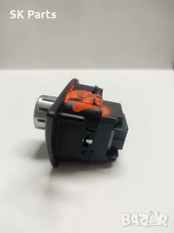 Бутон ел. огледала за Volkswagen Passat VI  B7(08.2010 - 12.2014), снимка 3 - Части - 48530109