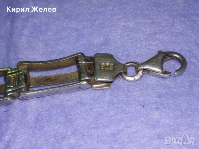 ВЕЛИКОЛЕПНА СТИЛНА ВИНТИДЖ АРТ СРЕБЪРНА ГРИВНА СРЕБРО 925 АЖУРНА РЪЧНА БИЖУТЕРСКА ИЗРАБОТКА 36944, снимка 12 - Гривни - 42655736