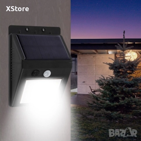 Градинска соларна лампа с 2,5-метров кабел H LED16, снимка 2 - Соларни лампи - 51956970