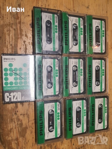 philips c-120 аудио касети