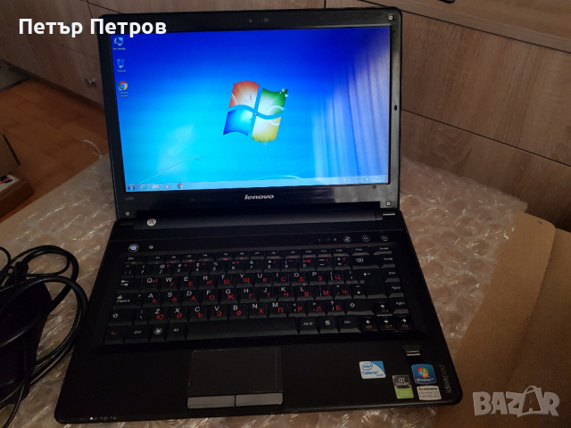 ЛЕНОВО ИДЕЯПАД У450 РАМ 6ГБ ХАРДДИСК 1ТЕРАБАЙТ! УНИКА! БАТЕРИЯ 5ЧАСА!, снимка 2 - Лаптопи за работа - 36274484