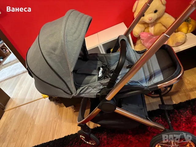 Количка Lorelli GLORY 2в1, снимка 4 - Детски колички - 56085664