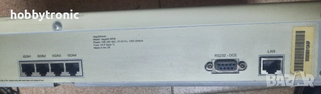 VegaStream Vega50-BRI8 IP telephony gateway, снимка 4 - Друга електроника - 52950007