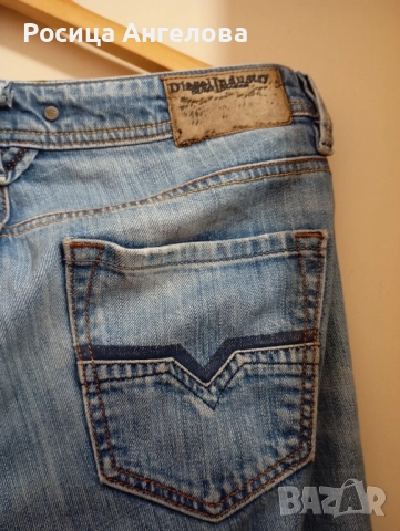 Винтидж автентични оригинални дънки Diesel Larkee размер W31 L30, снимка 14 - Дънки - 51720181