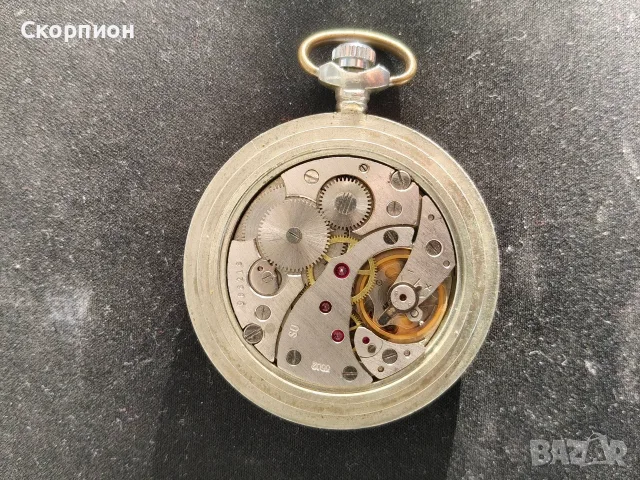 Джобен часовник - Молния - СССР - ВЛАК - 18 РУБИНА, снимка 5 - Джобни - 48554694