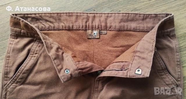 Страхотен ватиран панталон за зимата, 100% памук, размер 146-152, 10-11 години, като нов, снимка 4 - Детски панталони и дънки - 51799876