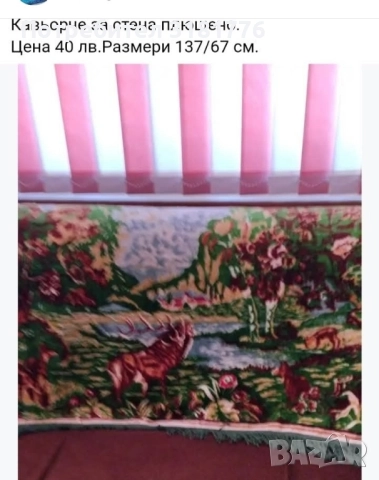 Плюшено кавьорче за стена.